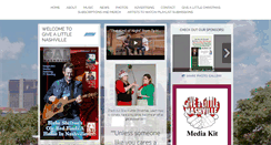 Desktop Screenshot of givealittlenashville.com